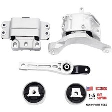 Engine Motor and Transmission Mount Kit Compatible with 2005-2018 Jetta 2.5L L5
