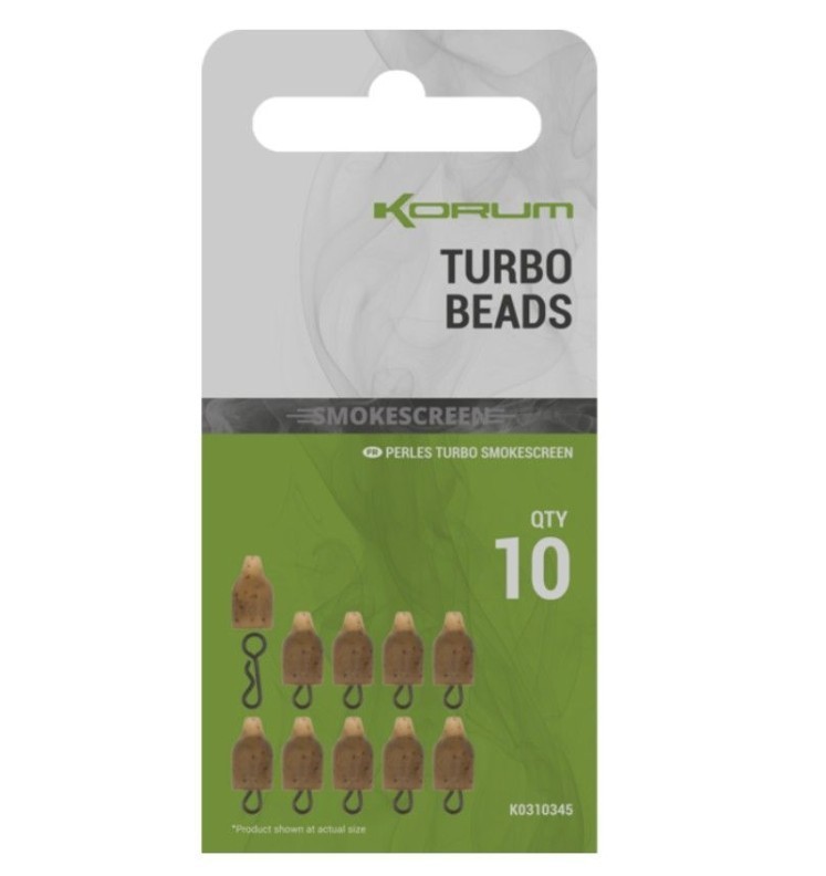 Korum Smokescreen Turbo Beads - Coarse Fishing Terminal Tackle - Free Delivery