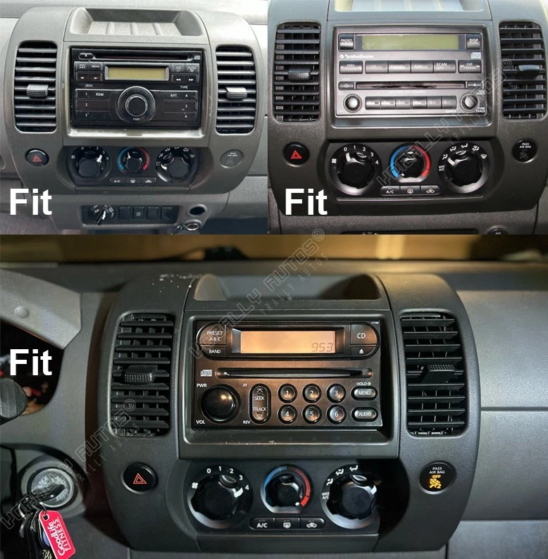 4+64GB 10.1" Carplay Para Nissan Xterra 2000-2008 Radio Coche Estéreo Android 15 GPS Foto 2 de 4