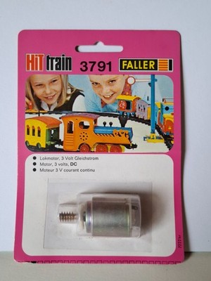 Faller Hit Train 3791 Lokmotor 3V DC, original Ersatzteil, OVP, NOS