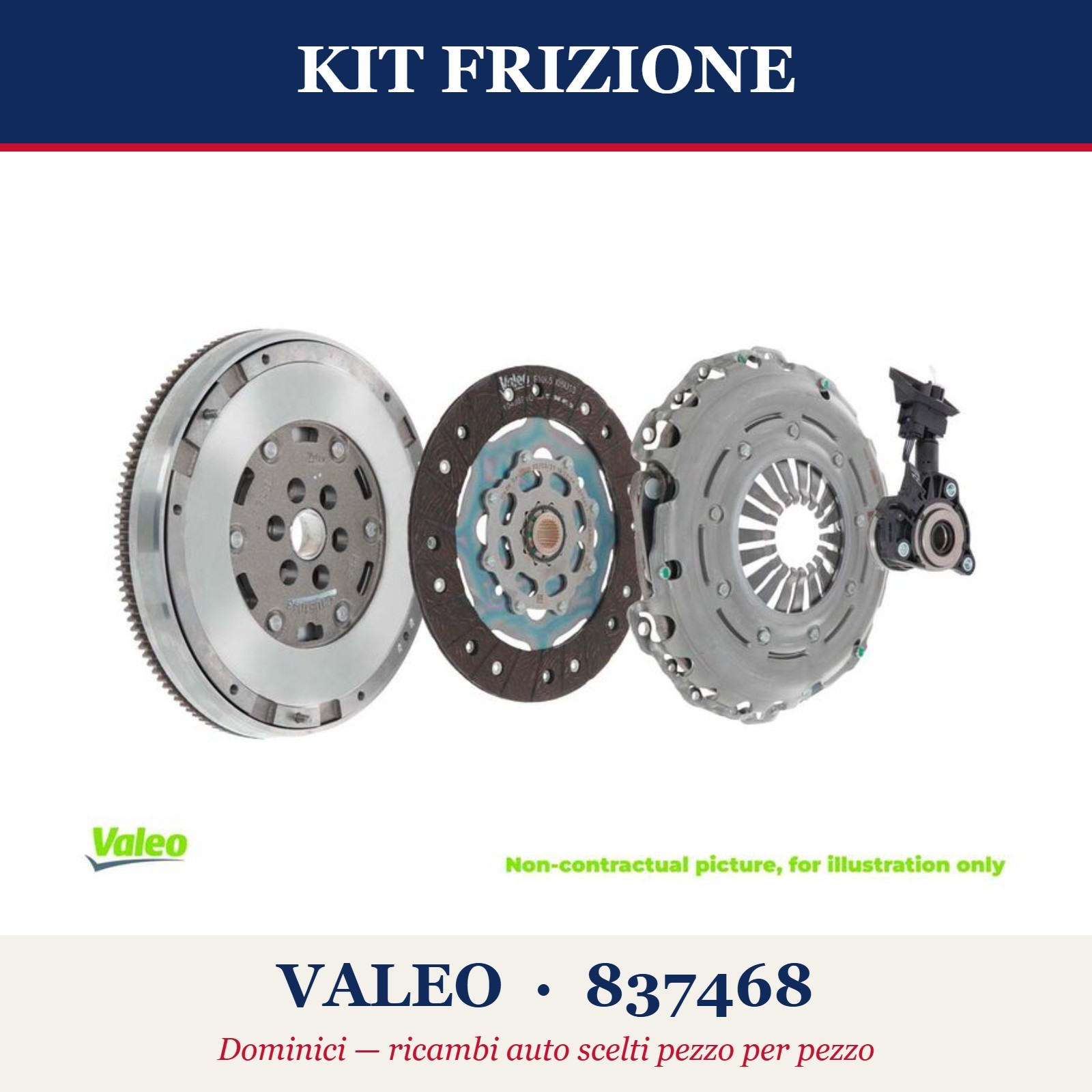 KIT FRIZIONE VALEO 837468 KIA CEE'D HYUNDAI VELOSTER KIA PRO CEE'D HYUNDAI I30