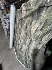 A-TACS IX NYCO RIPSTOP CAMO MILITARY APPAREL FABRIC YARD 65"W