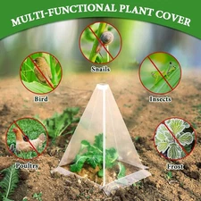Small Plant Seedling Protector for Anti Freeze Gardening Greenhouse Plant Covers