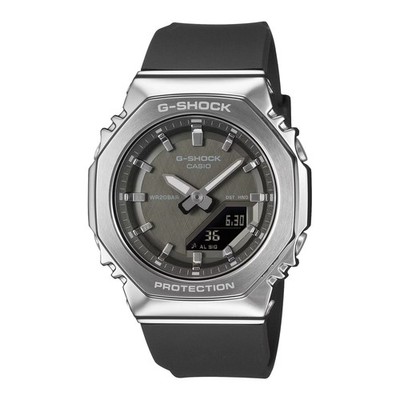 G-Shock GMS2110-1A1 Metal Octagonal Silver Dial Ana-Digi Ladies Watch
