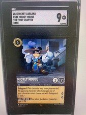 2023 DISNEY LORCANA EN 1-THE FIRST CHAPTER 186 MICKEY MOUSE - MUSKETEER SGC 9