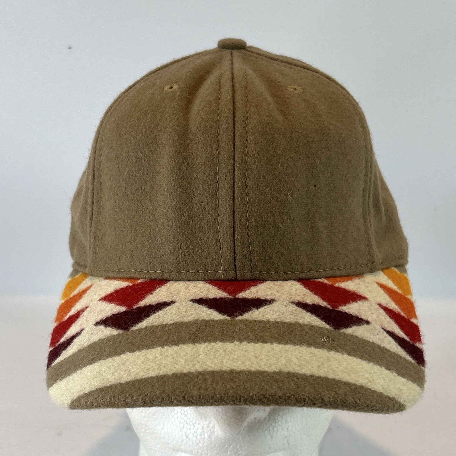 Vintage Pendleton Wool Hat Cap Strap Back Adjusta… - image 1