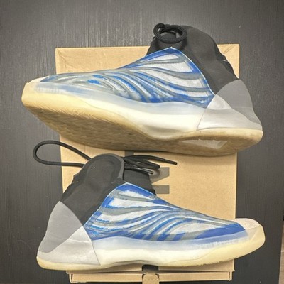 adidas Yeezy QNTM Frozen Blue Black/Gray High Top Sneakers 2020 GZ8872