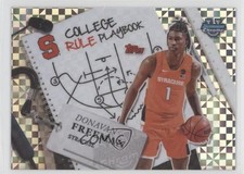 2024 Bowman U Chrome College Rule Playbook X-Fractor Donavan Freeman #CRP-8 1n1n