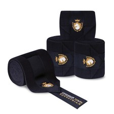 Equestrian Leg Guards, Embroidered Sports Accessories, Polyester