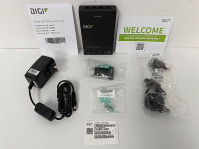 DIGI 50000836-95  70001807  PORTSERVER TS4 MEI WITH AC ADAPTER NEW OPEN BOX