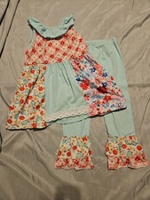 Girls Size 6/7 Pants And Sleeveless Outfit Ru...