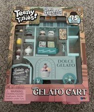 NEW, Teeny Tinies GELATO CART Mini Playset Toy NEW Doll/dollhouse Miniatures