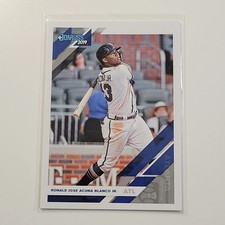 Ronald Acuna Jr 2019 Panini Donruss Nickname Variation #87
