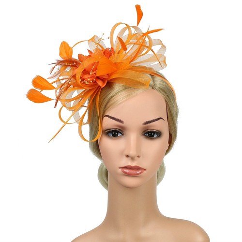 Sombreros Fascinator para Mujer De Colección Kentucky Derby Bodas Iglesia Tocados Nuevos - Imagen 46 de 57