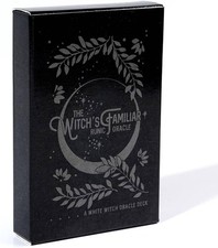 The Witch's Familiar Runic Oracle Cards, 24 Tarot Deck Cards Table Board Games
