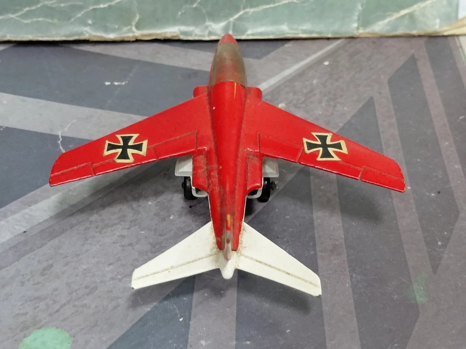Matchbox Lesney Skybusters 1973 vintage # SB11 ALEMÁN DASSAULT DORNIER ALPHA JET Foto 4 de 4