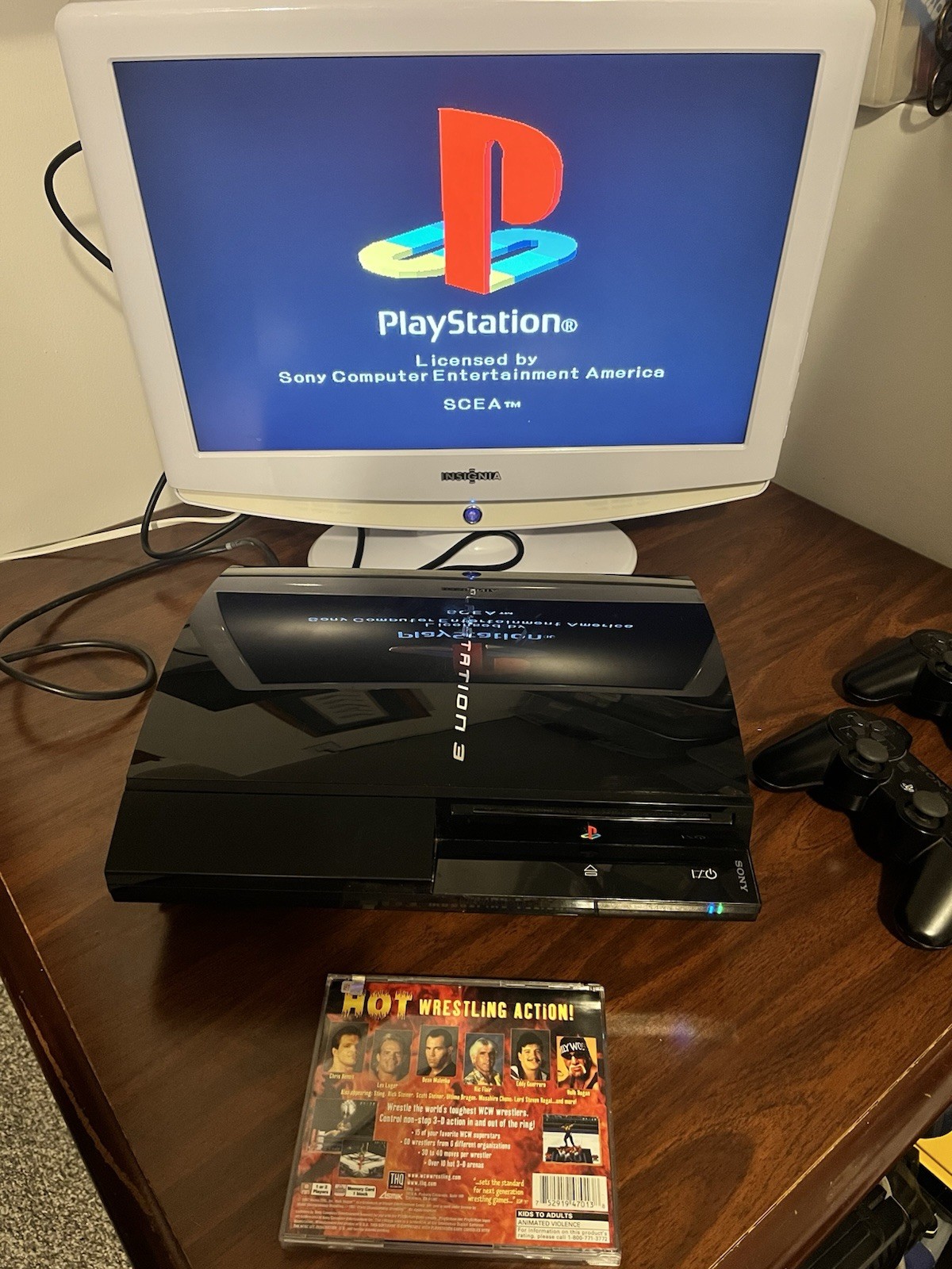 PlayStation 3 PS3 20GB Backwards Compatible, CECHB01 Works Great - REMOTES BROKE