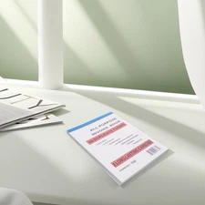 2 Pcs Purchase Order Book Invoice for Small Business Record Keeping Receipt