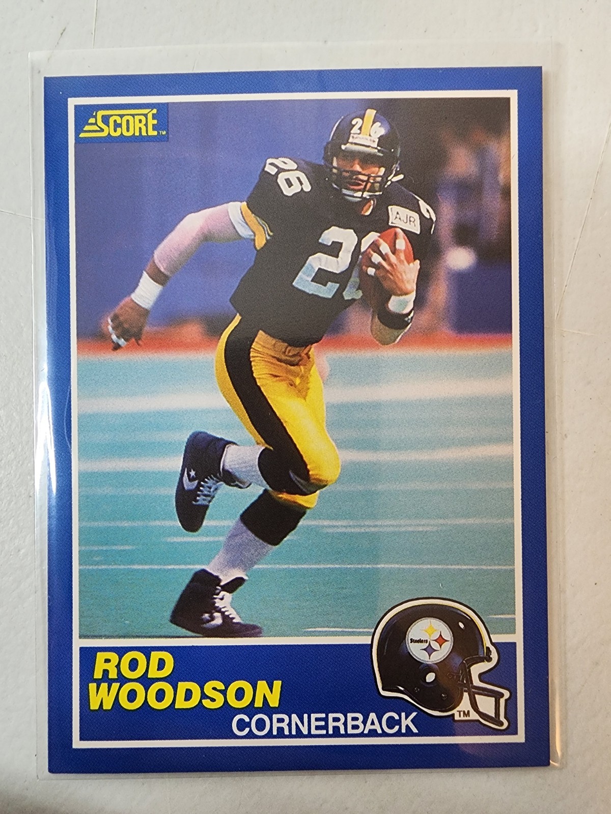 1989 Score - Rod Woodson #78 (RC)