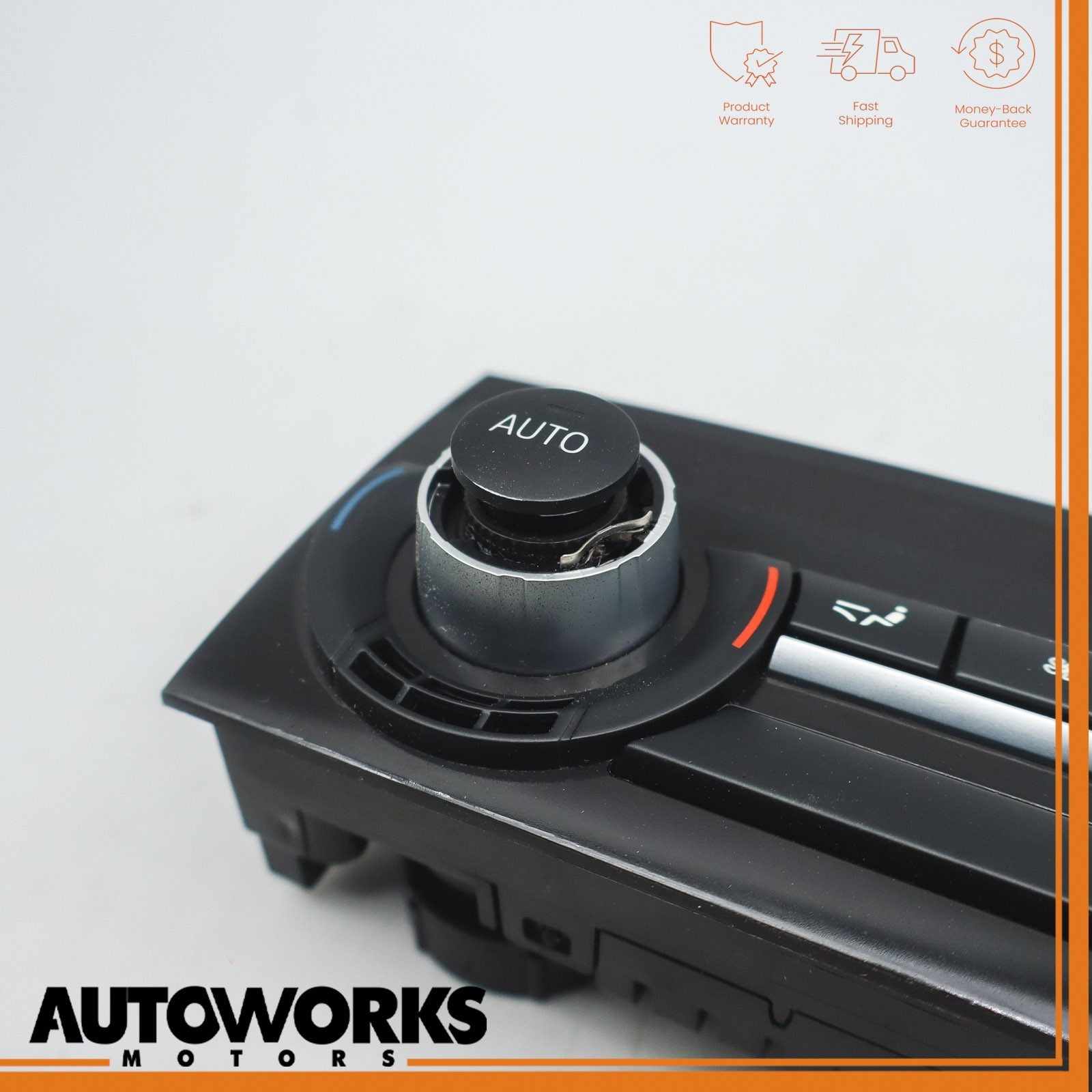 09-15 BMW 750i 750Li F04 Rear A/C AC Climate Control Switch Panel 9245277 OEM
