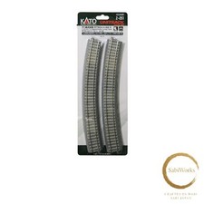 New R790-22.5 HO gauge 2-251 HO unitrack PC curve line 4 pieces japan import