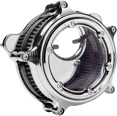 Performance Machine Vision Series Air Cleaner Chrome #0206-2166-CH