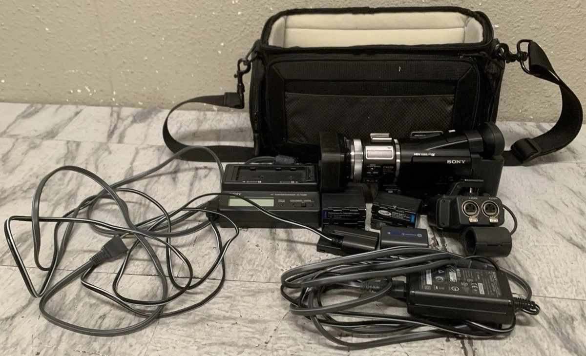 CAMERA SONY HVR-A1E CMOS HDV - DVCAM - Mini DV PRO. Avec sac. Partiellement H/S EUR 130,00 - FR