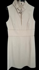 Red Valentino Women’s Mini tailored  Dress Size 42 (14)Beige Wedding Occasion