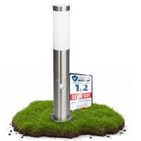 Wegeleuchte BOSEA-B DäMmerungssensor & Bewegungsmelder Pollerleuchte Gartenlampe