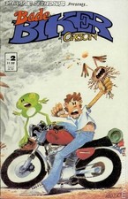 Bade Biker and Orson #2 VG 1987 Stock Image Low Grade