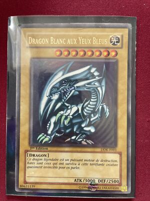 Dragon blanc aux yeux bleus 1ere edition. DDK-F001 | eBay