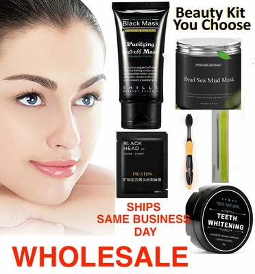Purifying Peel off Mud Mask Facial Cleansing Blackhead Remover Pore Strip