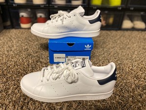 adidas originals stan smith navy blue sneakers