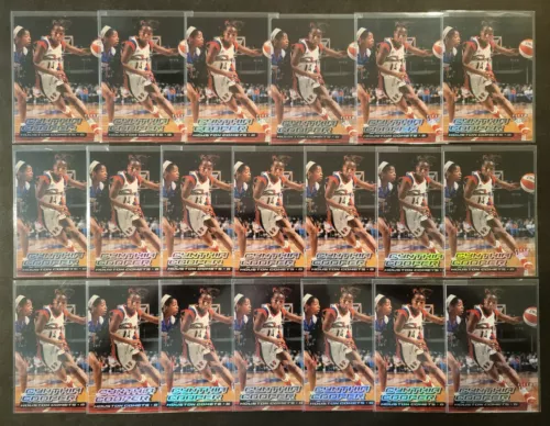 Lot of 20 CYNTHIA COOPER 2000 Fleer Ultra WNBA Basketball Cards #1 WBK1007