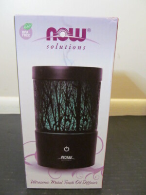 Now Solutions Ultrasonic Metal Touch Oil Diffuser, Model 7486, BPA Free