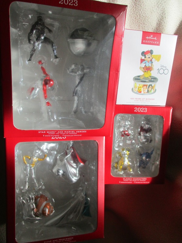 Hallmark  Disney 100 Collection-Marvel, Pixar, Classic Disney & Mickey  ornament