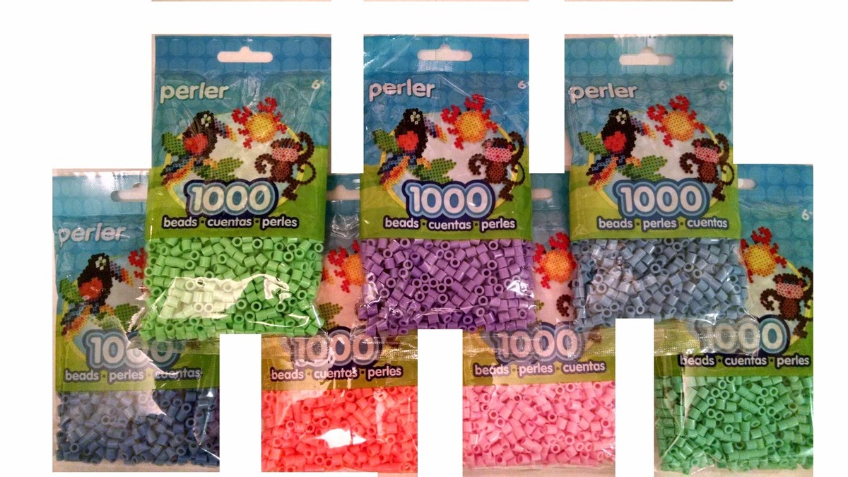 Perler 1,000 Cuentas Por Paquete, Pastel Lavender