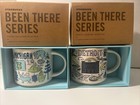 NIB Starbucks Been There MICHIGAN Collection Coffee Mug + DETROIT City Mug 14oz