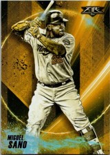 2018 Topps Fire Powr Producers  #PP-9 Miguel Sano - Minnesota Twins Gold Minted