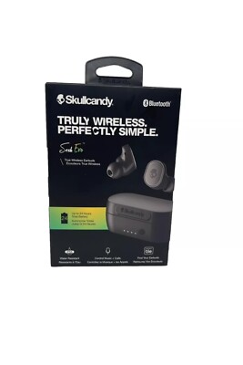 Skullcandy Blutooth Trully Wireless Perfectly Simple