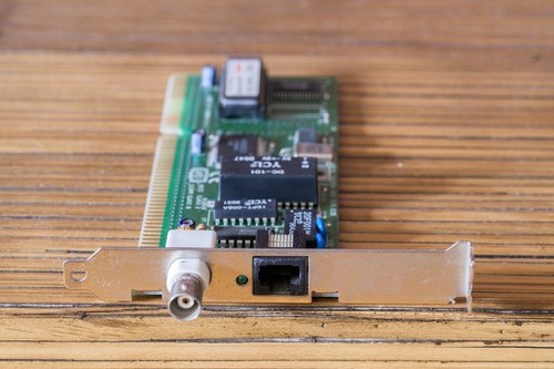 Accton UK0023 NE2000 | 10 Mbit Ethernet ISA | SVEC Boot ROM | BNC, RJ45 - Bild 3 von 3