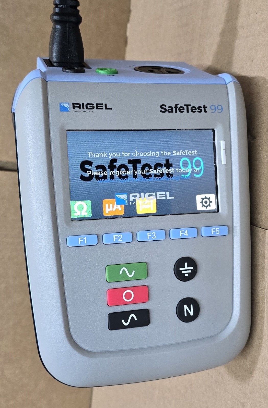 Rigel Medical SafeTest 99 Electrical Safety Analyzer with Patient Lead Testing eBay
