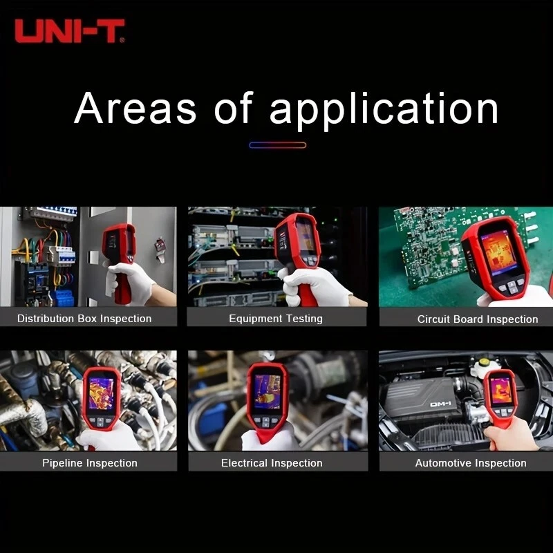 Caméra Thermique Infrarouge Haute Résolution UNI-T UTI160S – Portable 28 Go Neuf - Photo 4/4