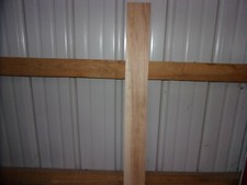 GUITAR NECK ASH WOOD KILN DRIED STABILIZED 13/16" THICK CLEAR LOT 734A FLAT