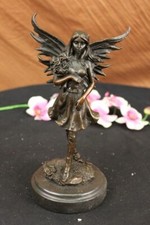 Art Deco Fantasy Butterfly Fairy Angel Museum Quality Classic Artwork Bronze NR