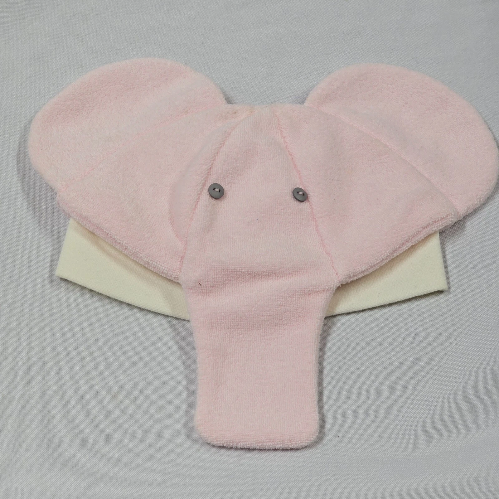 Baby Girl Les Bebes Du Paradis Pink Elephant Beanie Hat 3-6-9 m