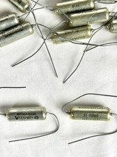 1 - .01 uf 600v Vitamin Q PIO Sprague Capacitor NOS Vintage