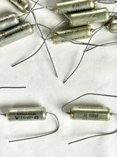 (1) - .01 uf 600v Vitamin Q  PIO Sprague Capacitor  (NOS Vintage)