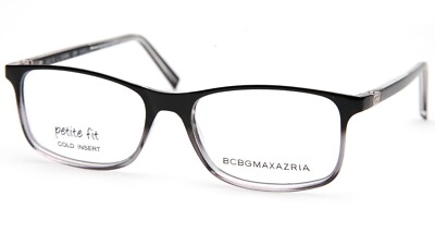 New BCBGMAXAZRIA MIRELLA Black Fade EYEGLASSES FRAME 49-15-130mm B32mm