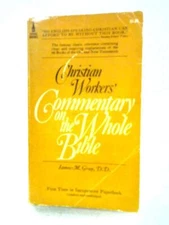 Christina Worker's Commentary on the Whole Bible (James Gray - 1973) (ID:85273)